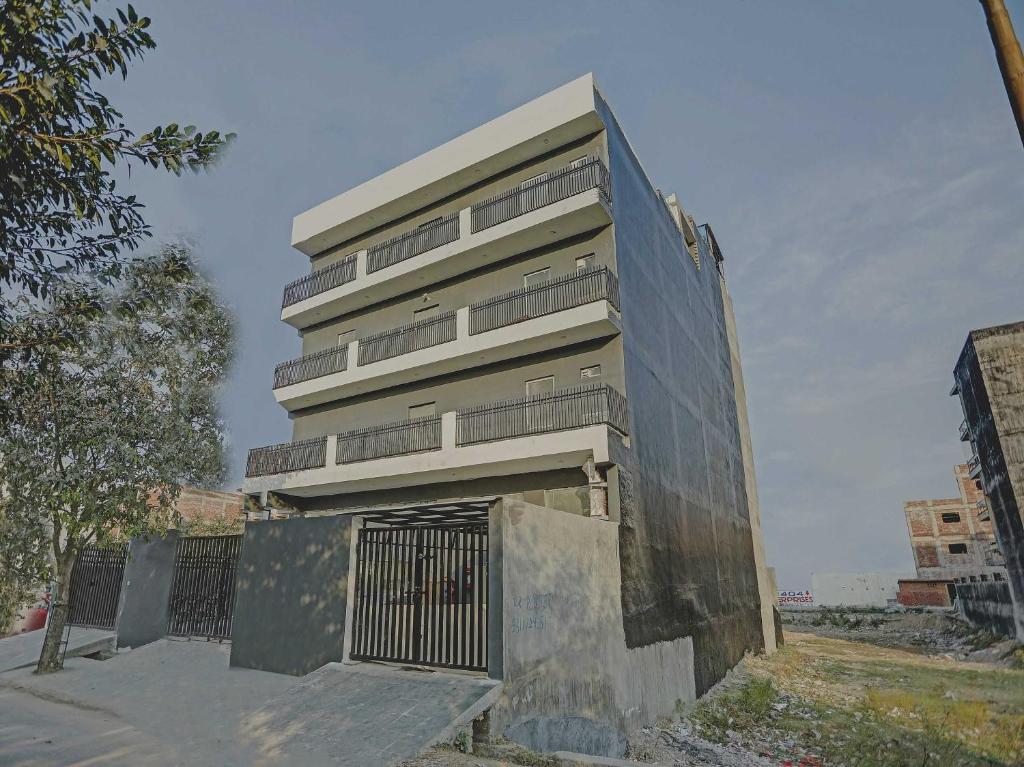 Bygningen som hotellet ligger i