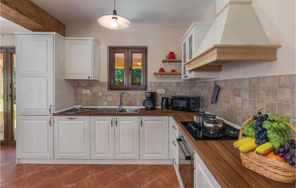 Kuchnia lub aneks kuchenny w obiekcie Nice Home In Krsan With Kitchen