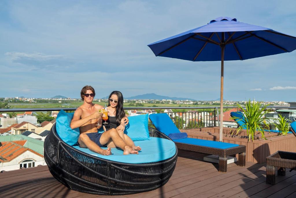 Khách lưu trú tại Qualia De Hôtel Hoi An - Rooftop Bar City View