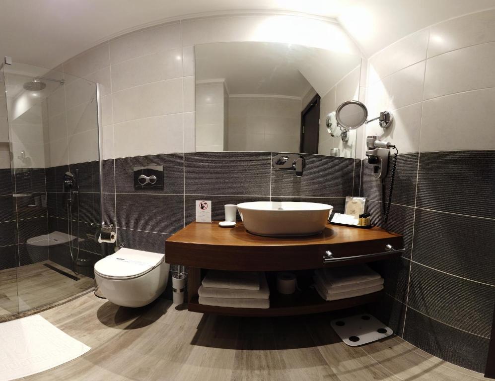 Koupelna v ubytování Resa Hotel Göcek