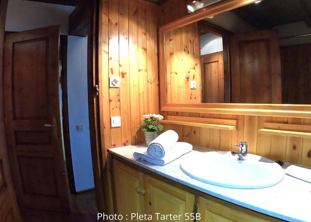 Koupelna v ubytování AC Apartaments Tarter Chalet