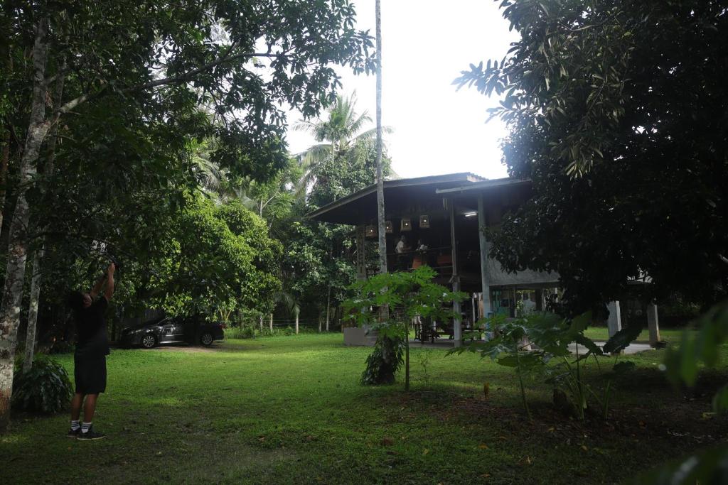 Zahrada ubytování Baan Chi Homestay