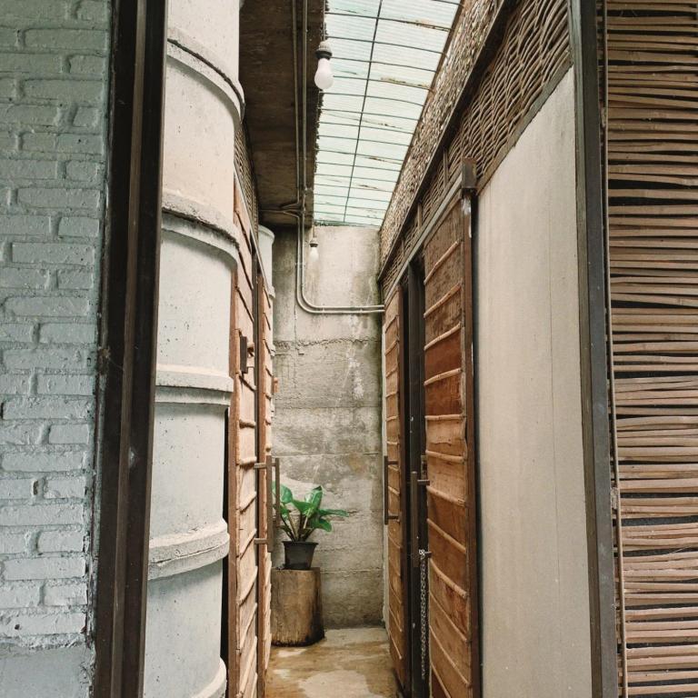Koupelna v ubytování Monko Mini room