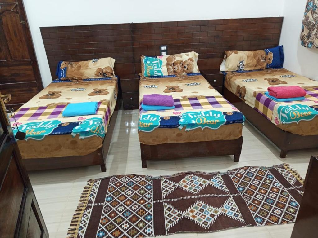 Postel nebo postele na pokoji v ubytování ABAZIDO Nubian Guest House
