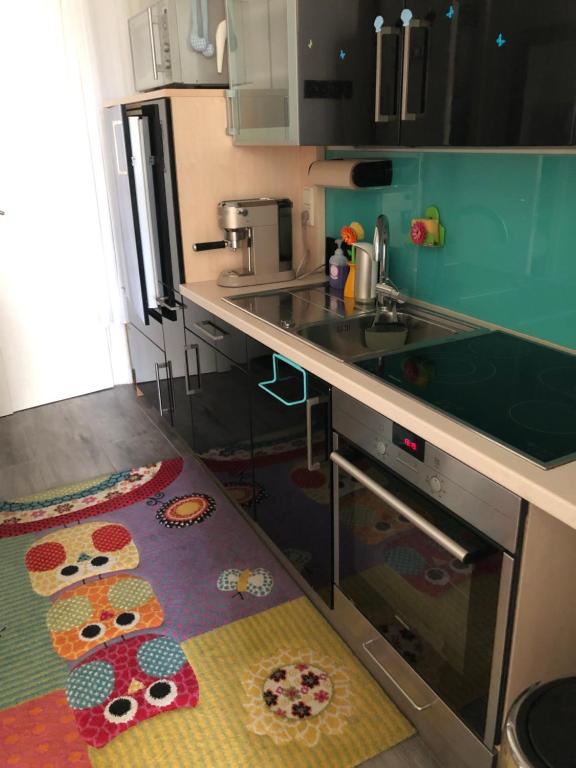 A cozinha ou kitchenette de Apartment Gute Laune-Good mood