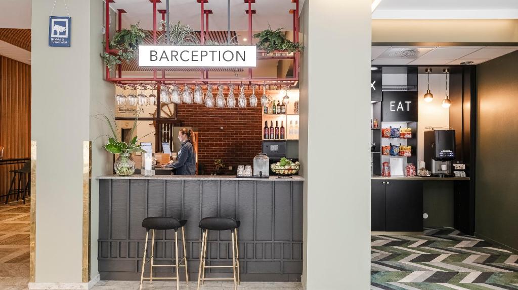 Vstupní hala nebo recepce v ubytování Comfort Hotel Sundsvall