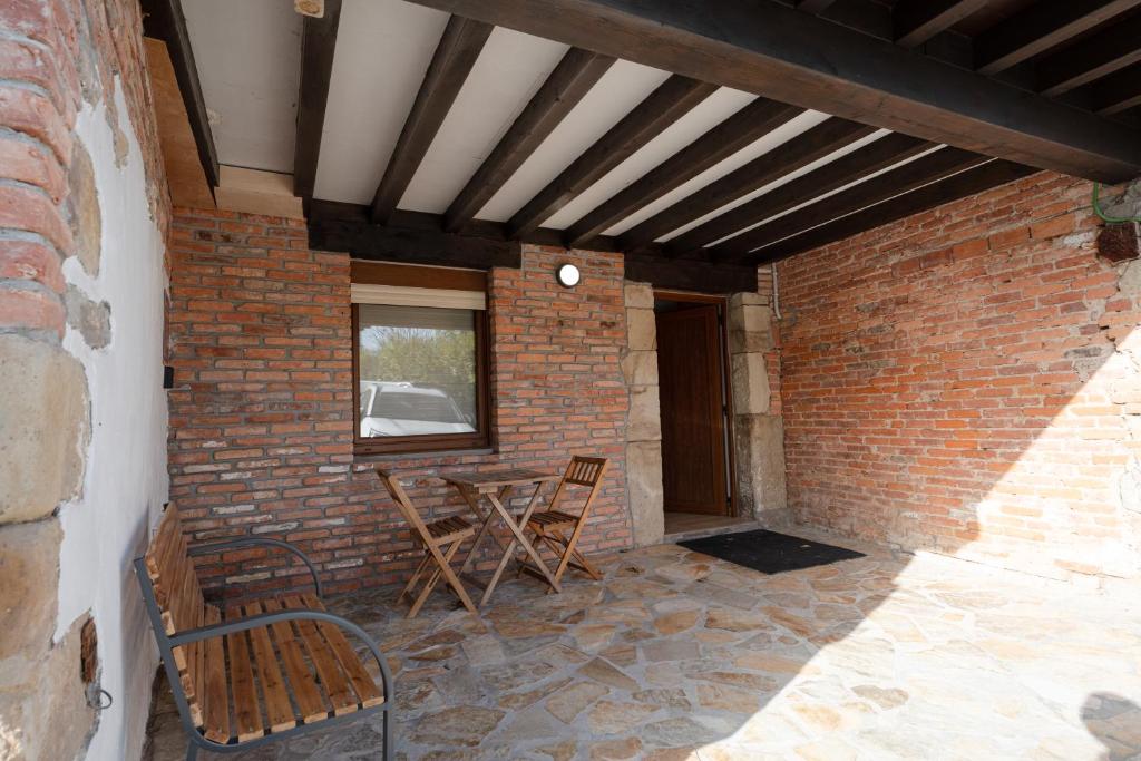 Patio nebo venkovní prostory v ubytování la casita del puente viejo