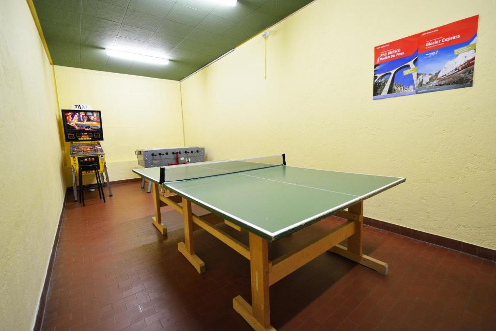 Herní místnost v ubytování Ferienwohnungen Chesa Clois 24