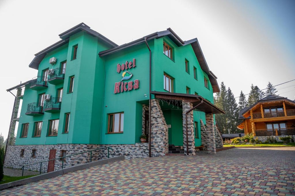 Budova, kde se hotel nachází