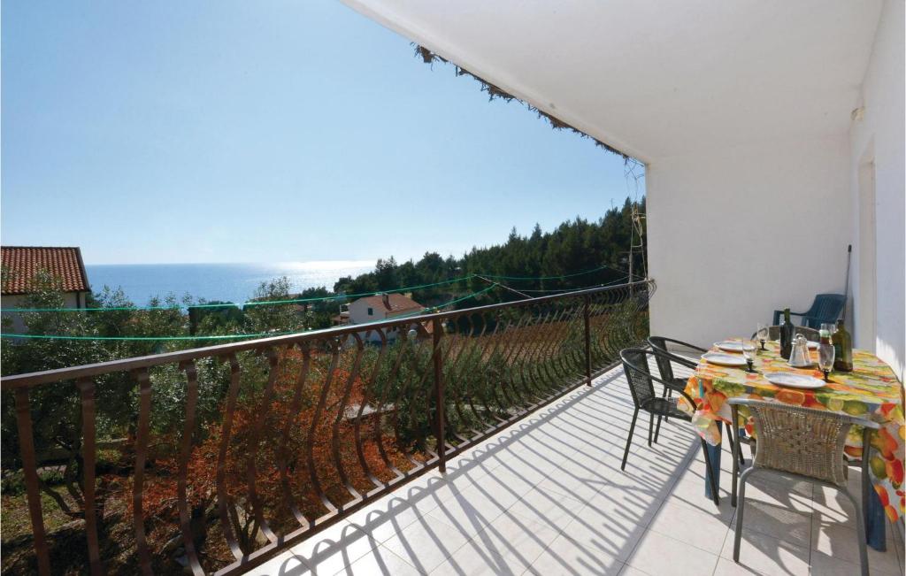 Balkón alebo terasa v ubytovaní Apartment Ivan Dolac With Sea View X