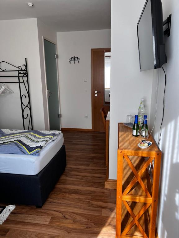 Postel nebo postele na pokoji v ubytování Atelier Reinhart