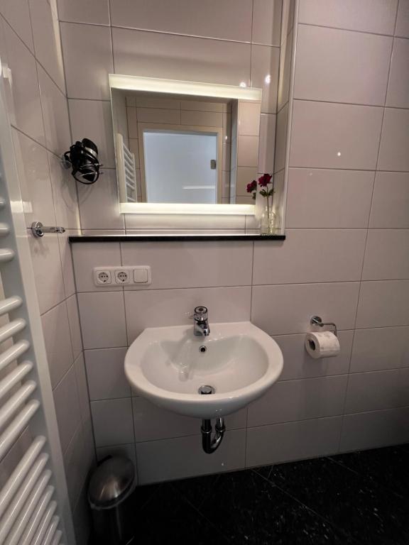 Koupelna v ubytování Atelier Reinhart