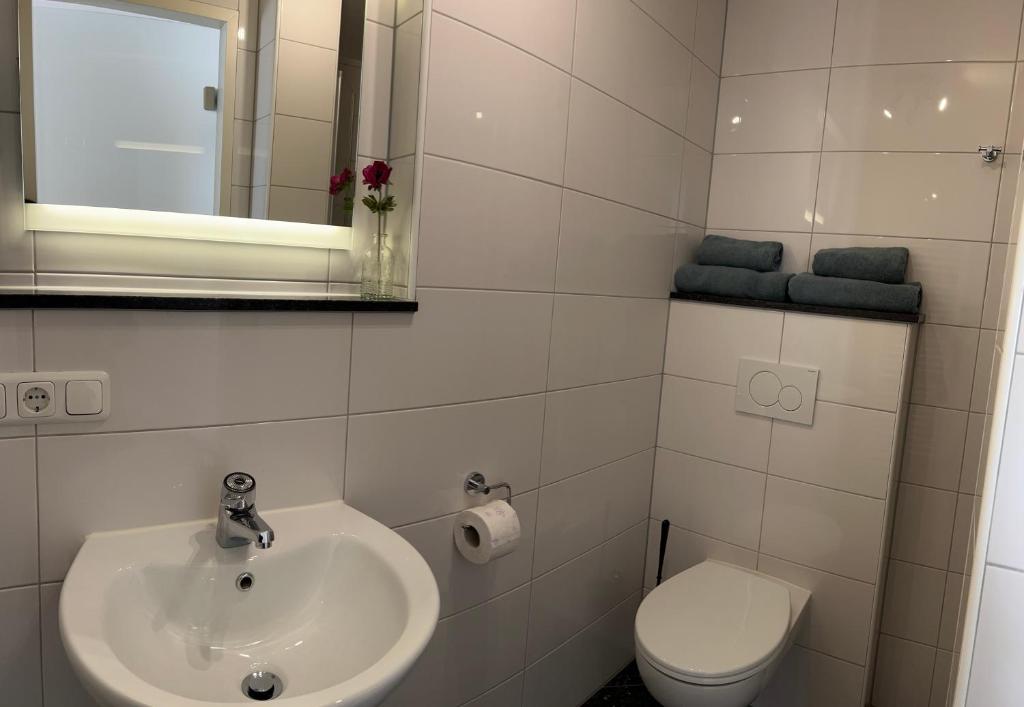 Koupelna v ubytování Atelier Reinhart