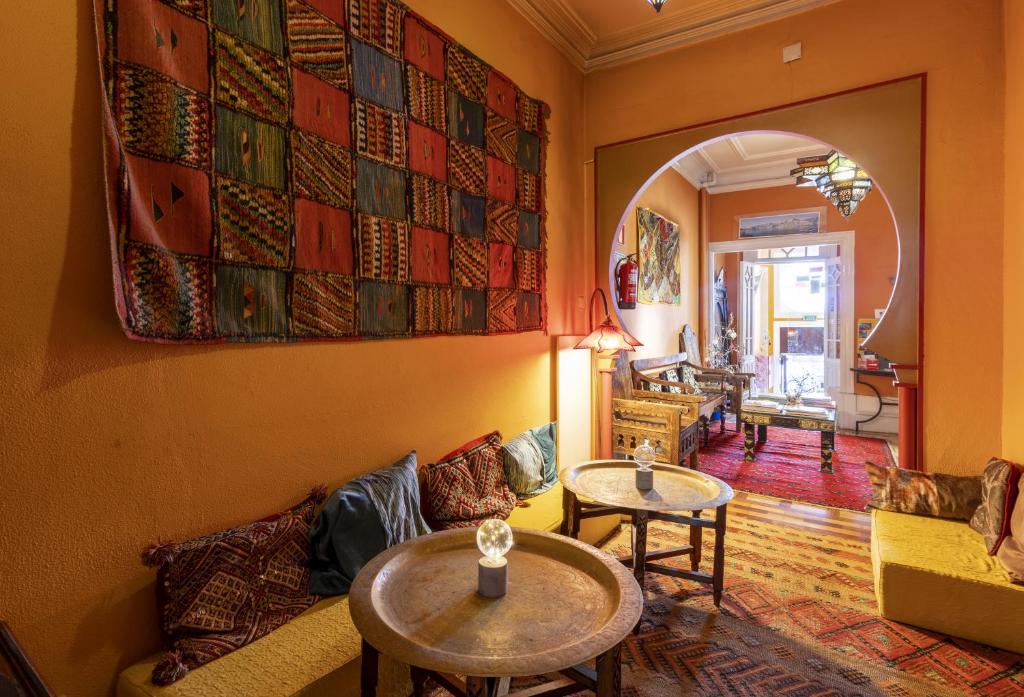 Χώρος καθιστικού στο Porto Riad - Guest House