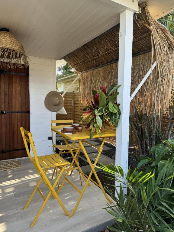 Fotografie z fotogalerie ubytování Les Cabanes cosy à 2 pas du lagon - charme et confort v destinaci Le François