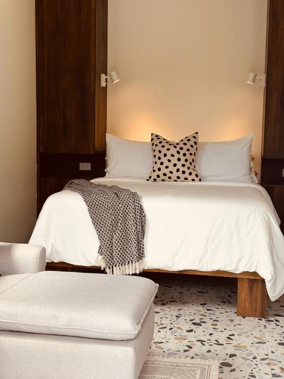 Postel nebo postele na pokoji v ubytování Hotel Daleese