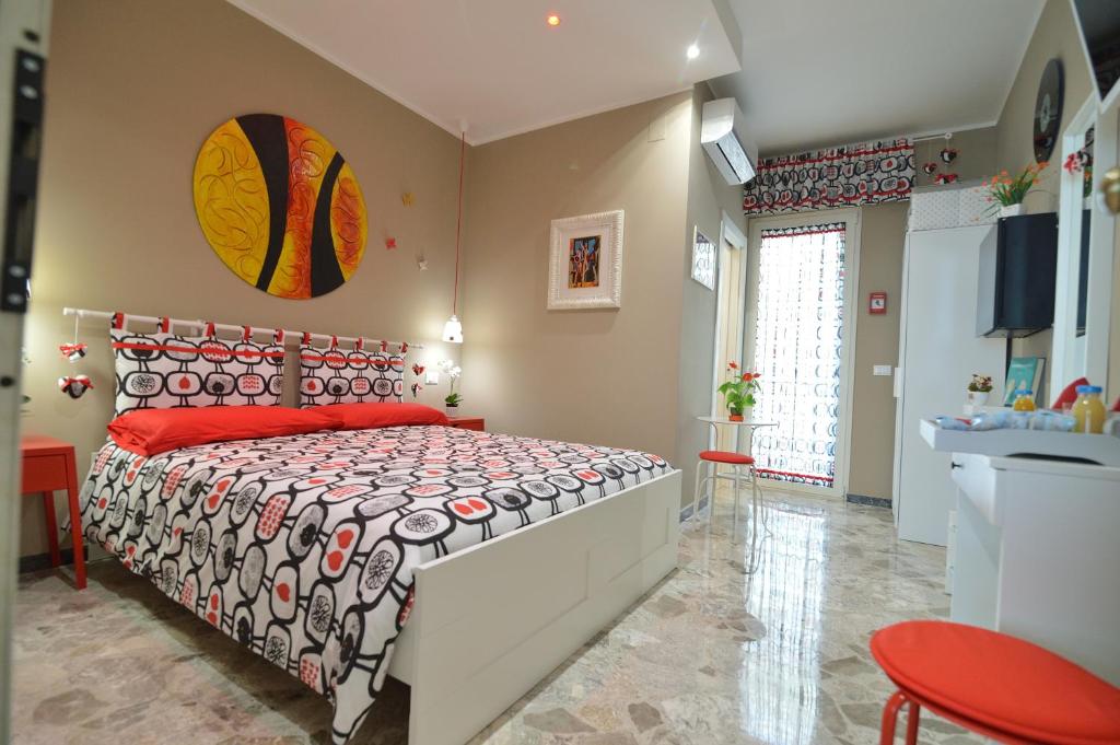 Postel nebo postele na pokoji v ubytování Dimora Pascali - Home & Relax