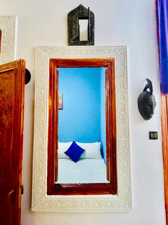 Postel nebo postele na pokoji v ubytování Blue Star Hostel