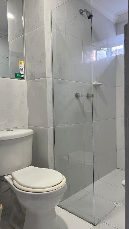 Koupelna v ubytování Hotel Medellín 66