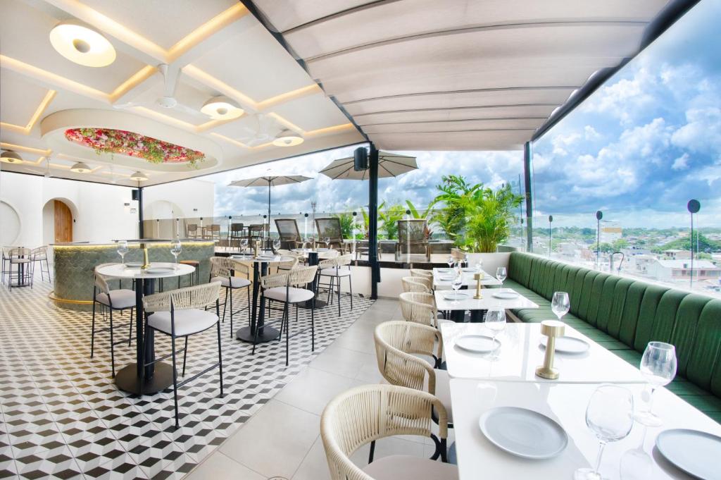 Restaurace v ubytování Botanico Hotel y Spa