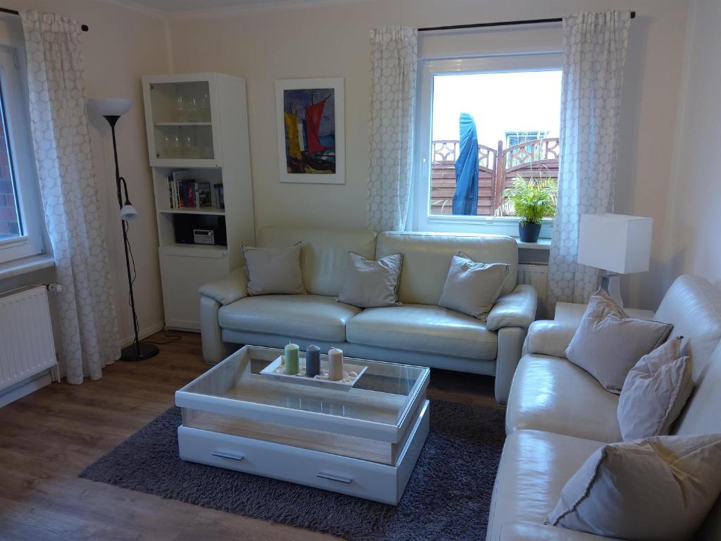 Posezení v ubytování Birkenhaus, Ferienhaus
