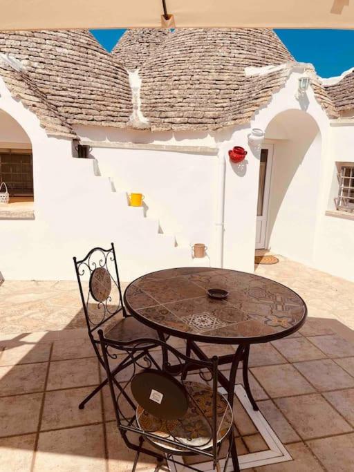 Patio nebo venkovní prostory v ubytování Trulli Mamima