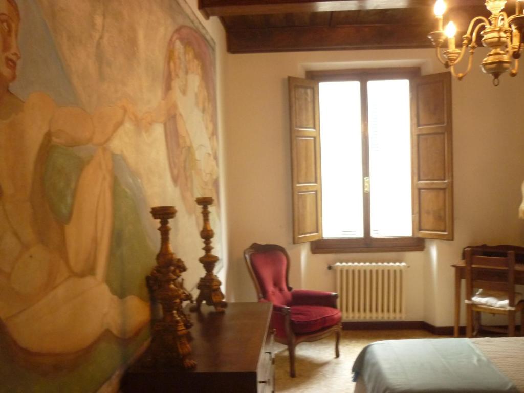 Część wypoczynkowa w obiekcie San Zanobi Apartment
