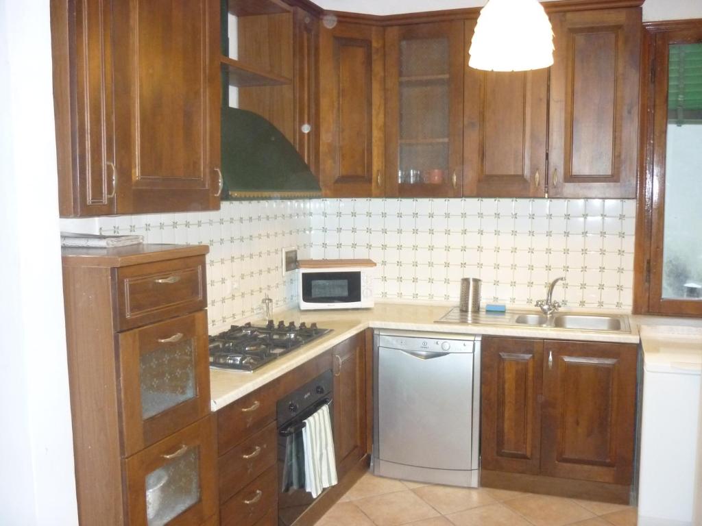 Kuchnia lub aneks kuchenny w obiekcie San Zanobi Apartment