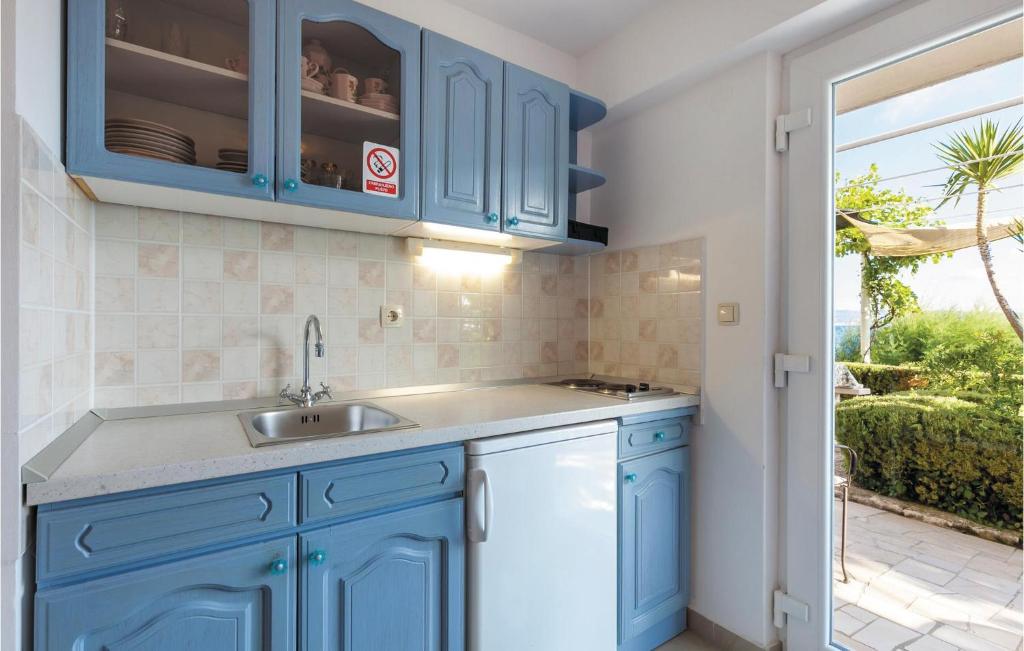 Kuchyň nebo kuchyňský kout v ubytování Holiday Home Grljevacka Vi