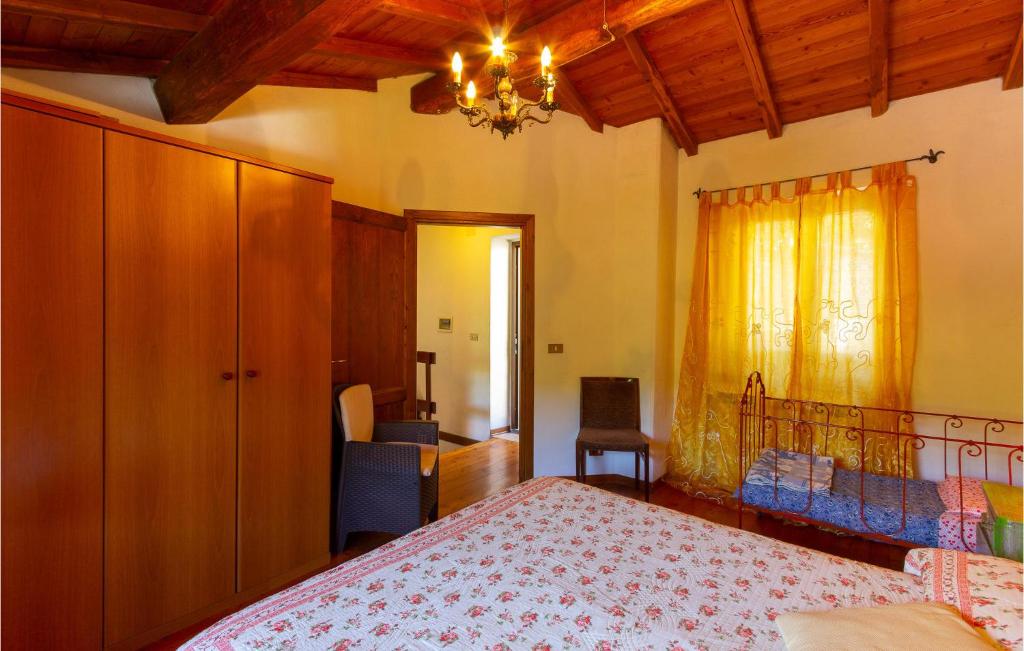 Posteľ alebo postele v izbe v ubytovaní Gorgeous Apartment In Casoli Lu