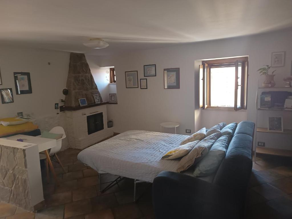 Posezení v ubytování CASA GAIA