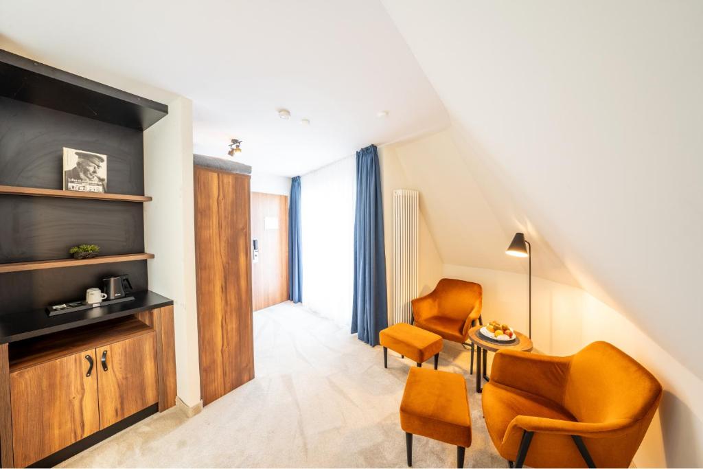 Posezení v ubytování SOLTHUS Hotel&SPA