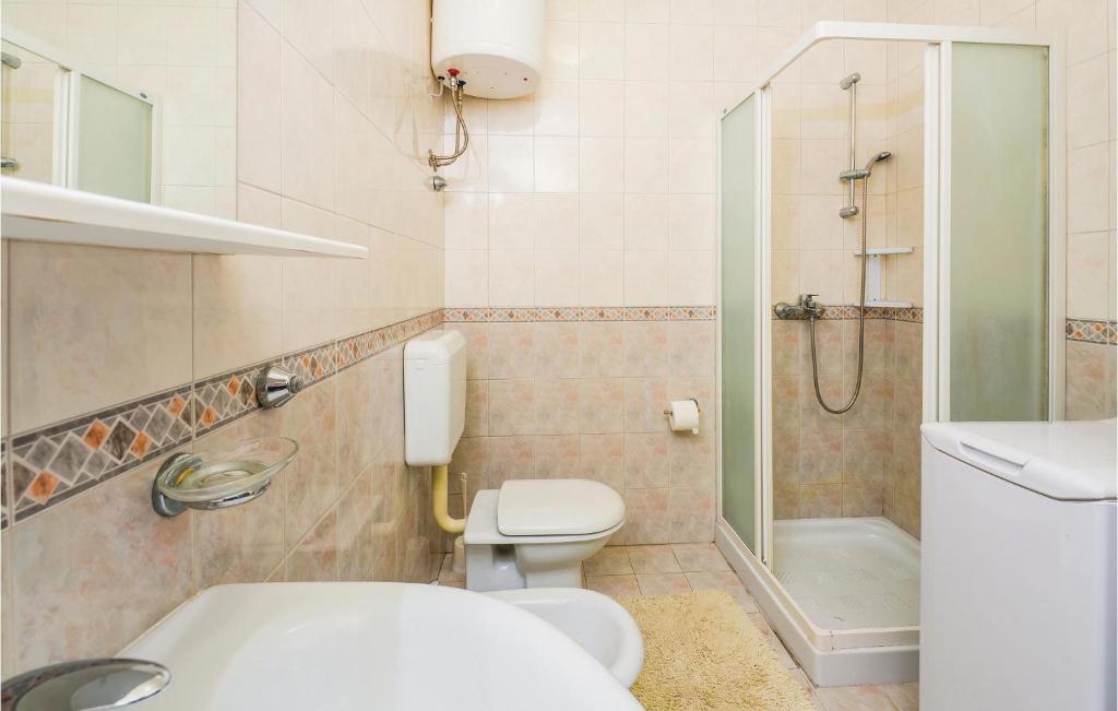 Kúpeľňa v ubytovaní Apartment Rudarska