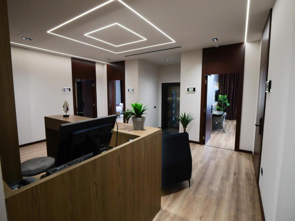 Vstupní hala nebo recepce v ubytování Dial Hotel