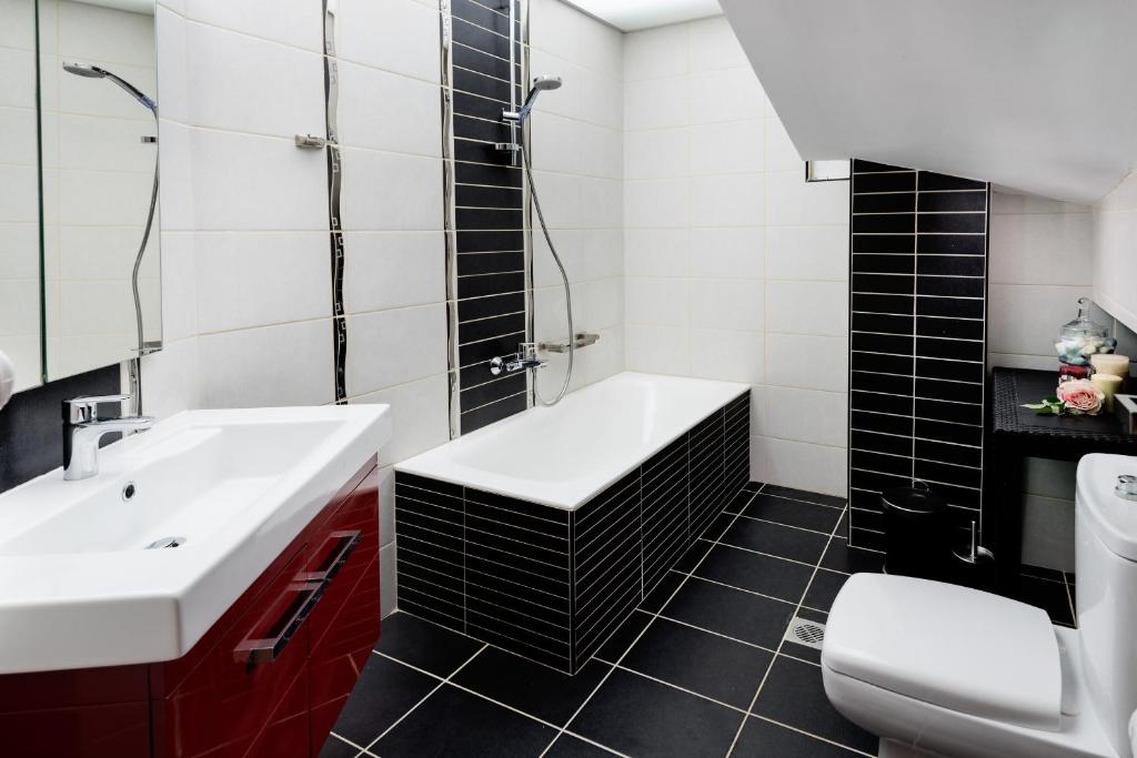 Kúpeľňa v ubytovaní Kronos Villas