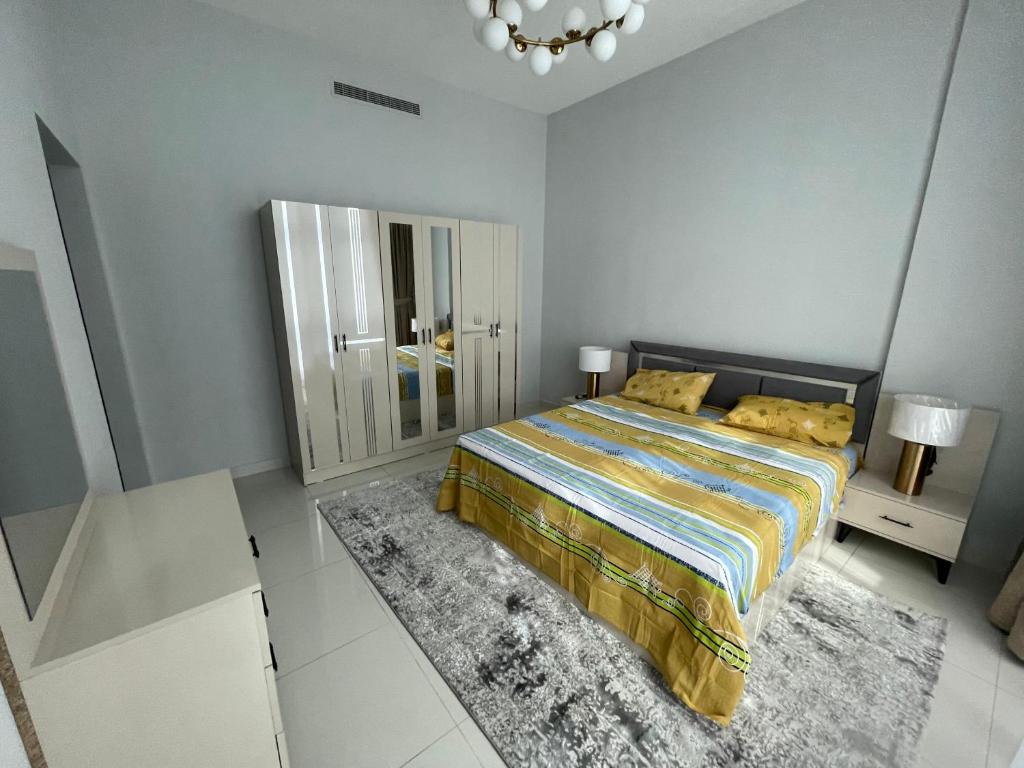 Postel nebo postele na pokoji v ubytování Luxury Private Appartment