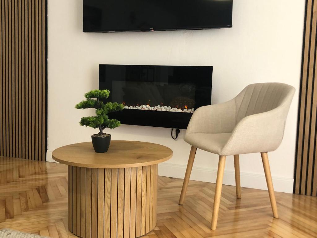 Et tv og/eller underholdning på Apartment Ivo