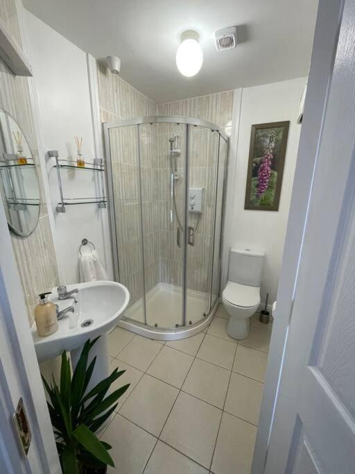 Koupelna v ubytování Centrally Located Carrick on Shannon Shore Side Apartment
