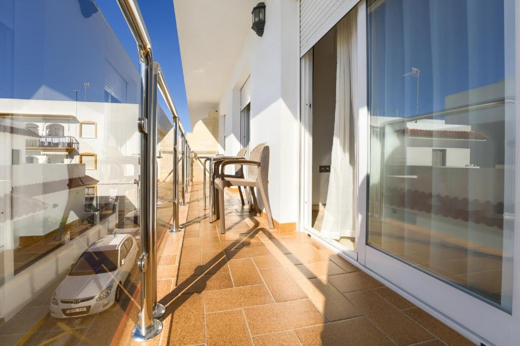 Balkón nebo terasa v ubytování Hotel Apartamentos Loto Conil
