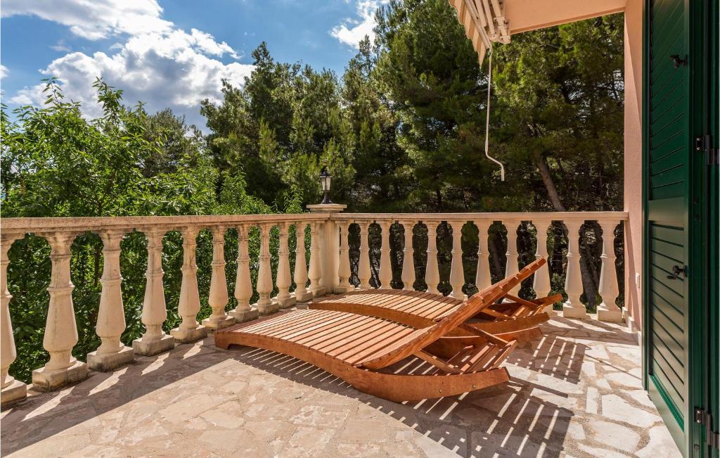 Balkón nebo terasa v ubytování 4 Bedroom Cozy Home In Medici