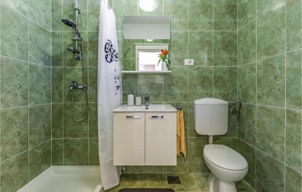 Koupelna v ubytování Four-Bedroom Holiday Home In Pazin
