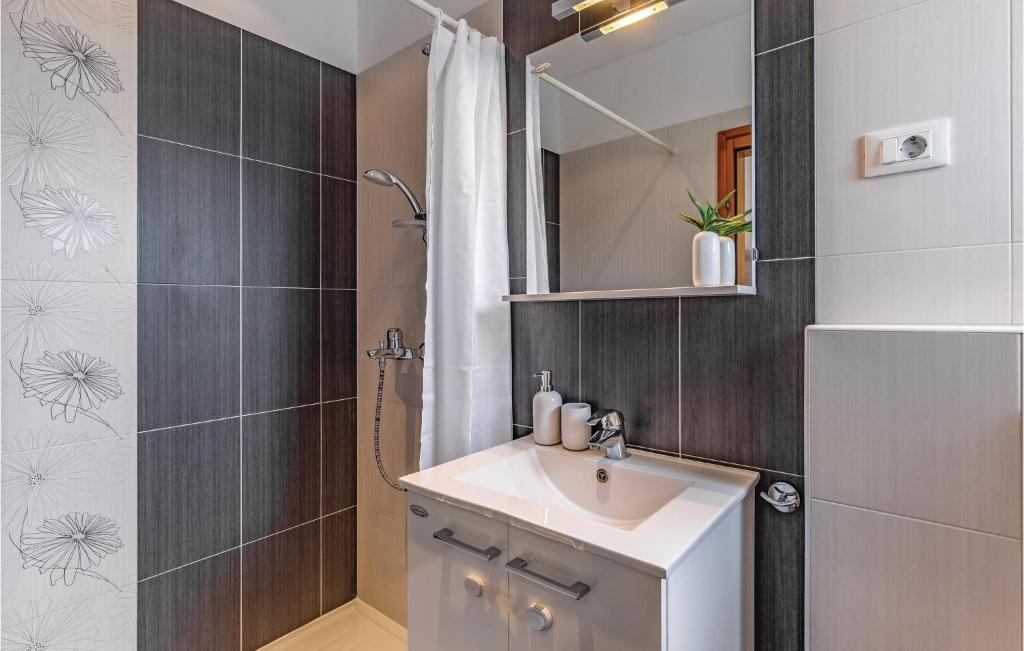 Koupelna v ubytování Four-Bedroom Holiday Home In Pazin