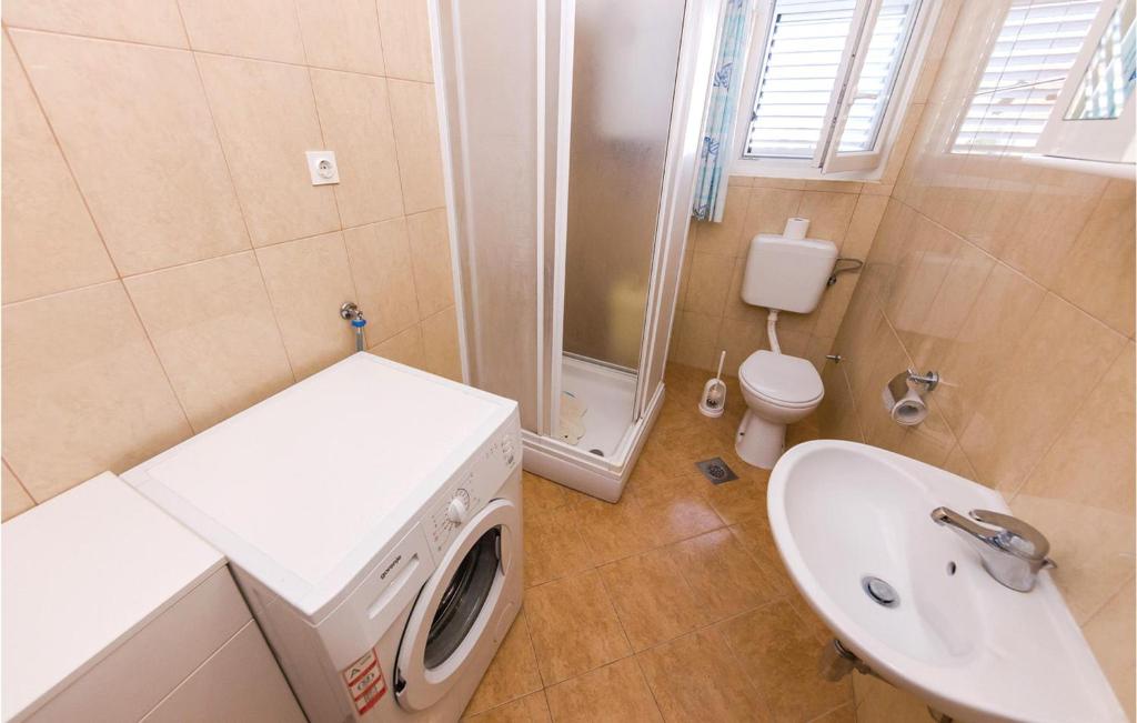 Kúpeľňa v ubytovaní Apartment Trogir Ul, F,tudmana