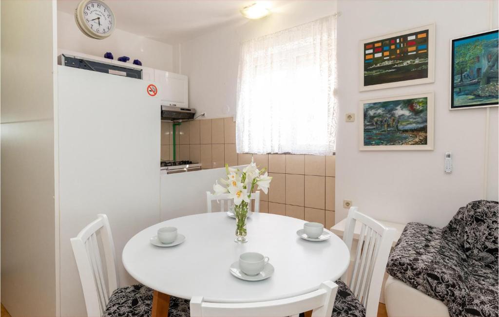 Kuchyň nebo kuchyňský kout v ubytování 1 Bedroom Stunning Apartment In Komarna