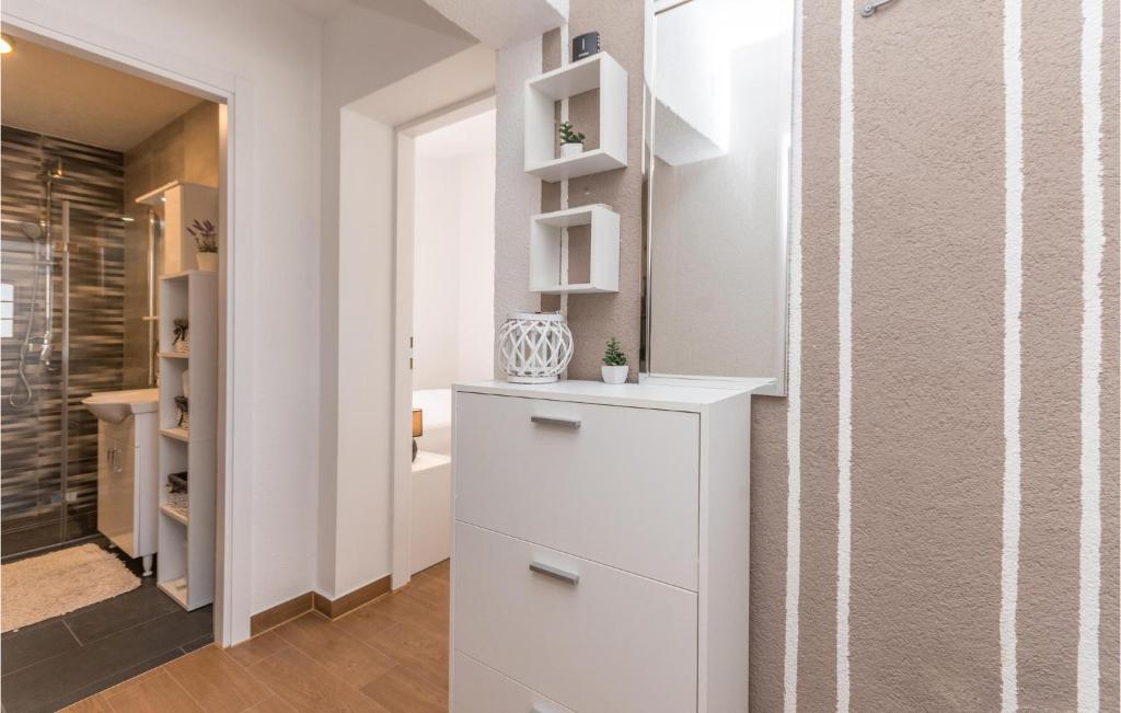 Kúpeľňa v ubytovaní Apartment Biograd 41