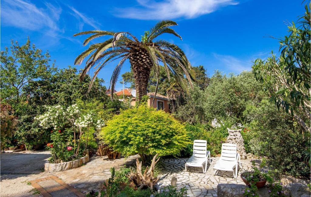 Zahrada ubytování Awesome Home In Veli Losinj