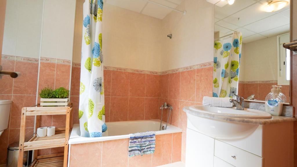 A bathroom at APARTAMENT LO COR DEL DELTA