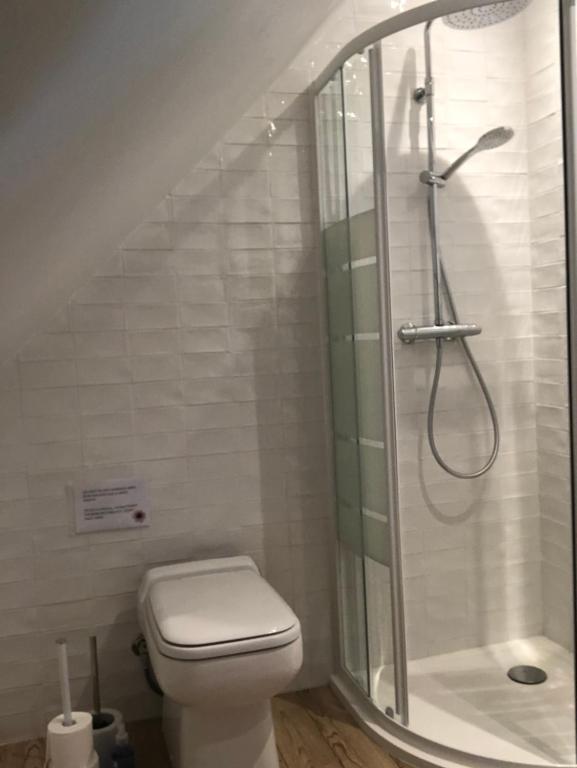 Koupelna v ubytování La maison Buis