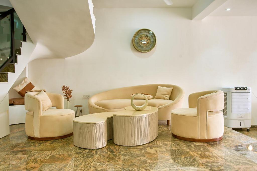 Et opholdsområde på The Retreat Minimum 3 Nights