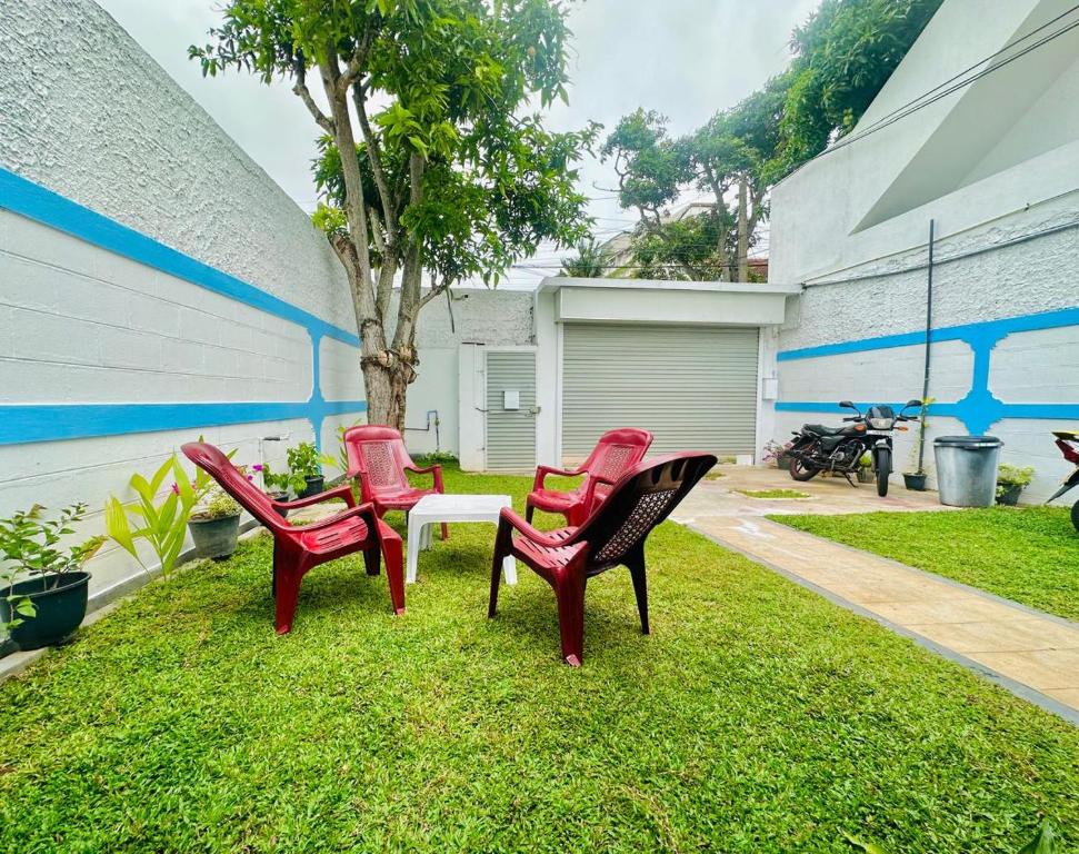 Zahrada ubytování Sea Breeze Guest House Negombo